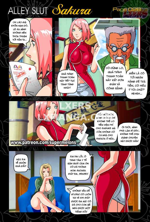 Đọc truyện hentai Ngõ Con Đĩ Sakura - Chap 1
