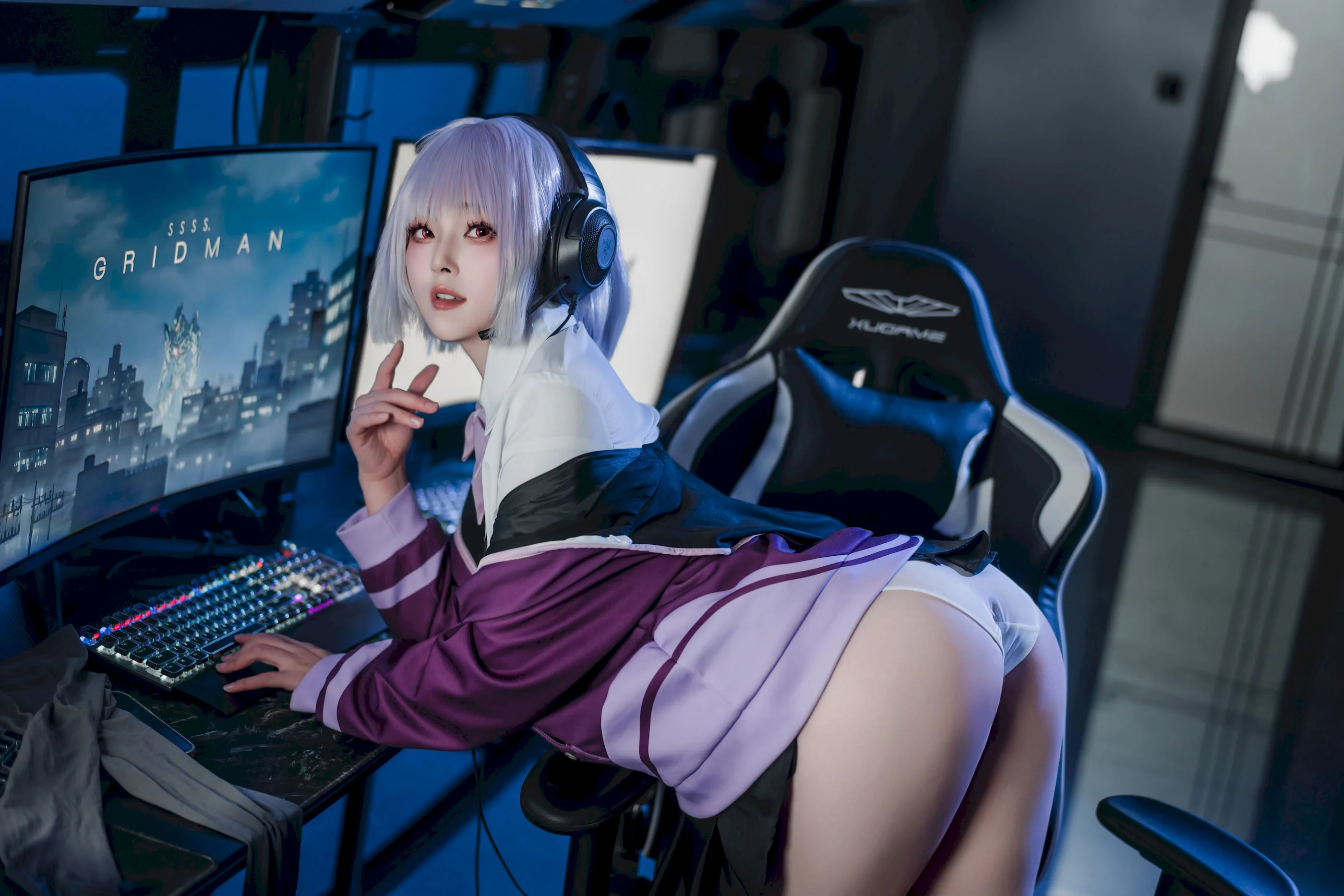 Đọc truyện hentai Tuyển tập Albums siêu phẩm Cosplay - Chap 1432 - Natsuko - GRIDMAN Akane Shinjo