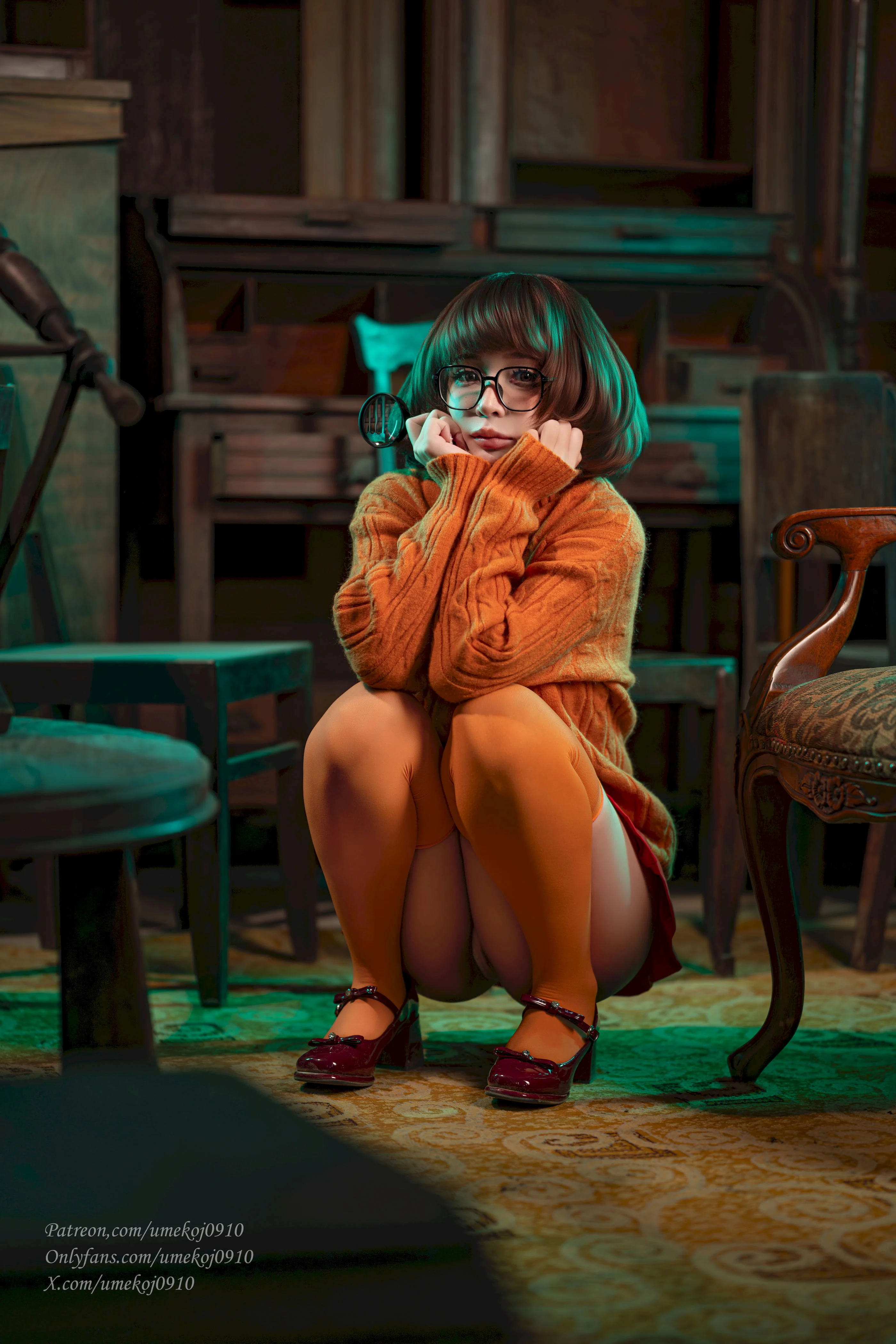 Đọc truyện hentai Tuyển tập Albums siêu phẩm Cosplay - Chap 1374 - Umeko J - Velma Scooby Doo