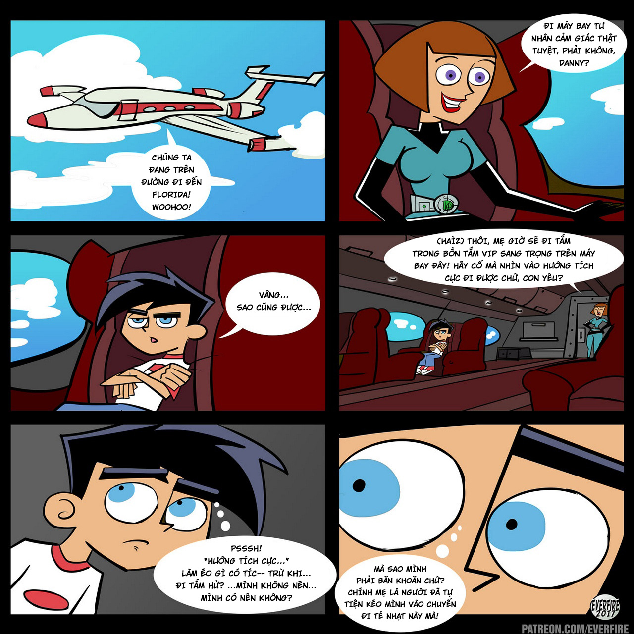 Đọc truyện hentai Tình cảm gia đình (Danny Phantom) - Oneshot