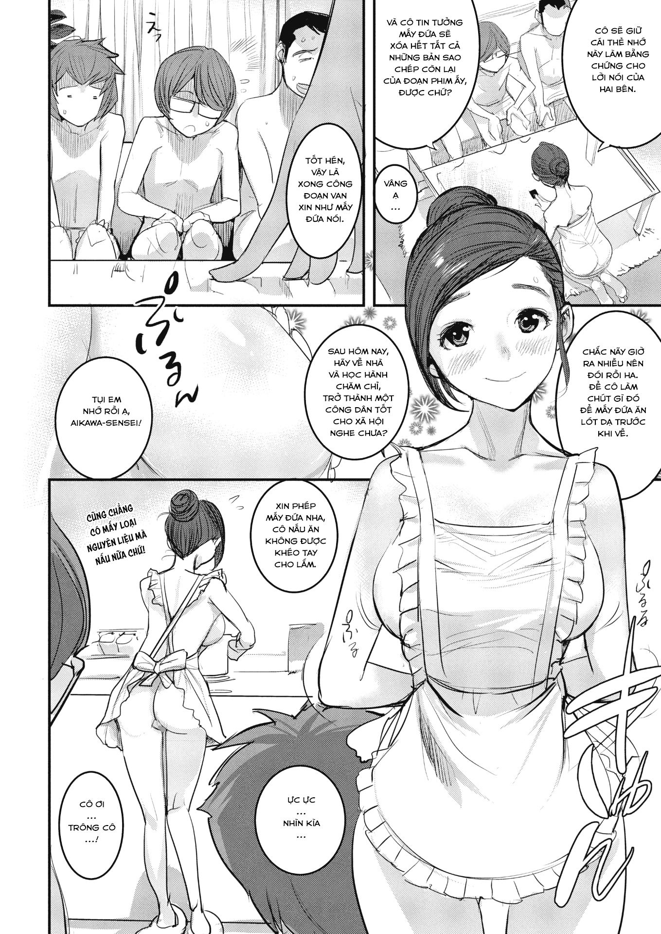 Đọc truyện hentai Đụ Thư Thái Cùng Cô Giáo Cuồng Dâm Mới Cưới Chồng! - Oneshot