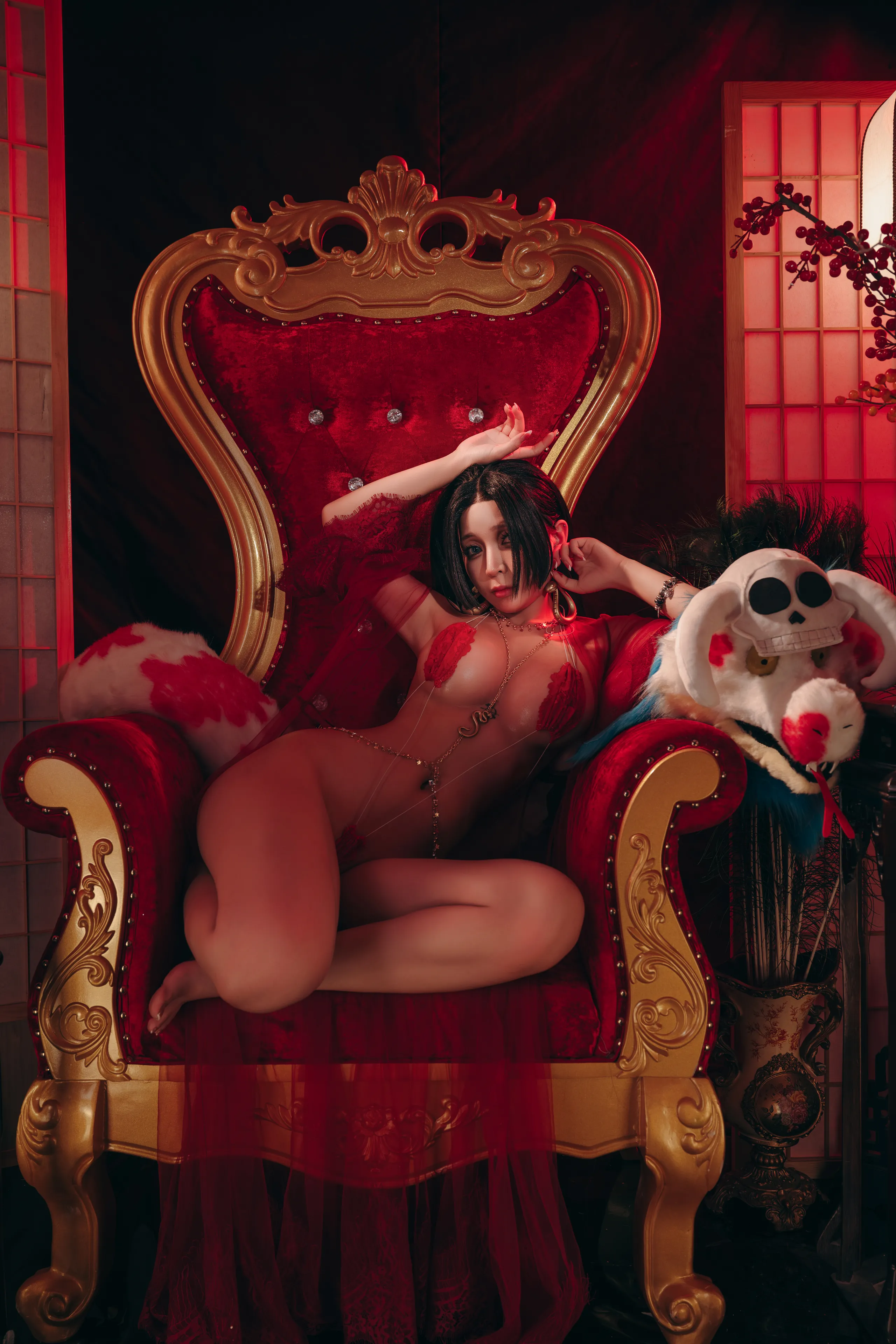 Đọc truyện hentai Tuyển tập Albums siêu phẩm Cosplay - Chap 1050 - Umeko J - Boa Hancock