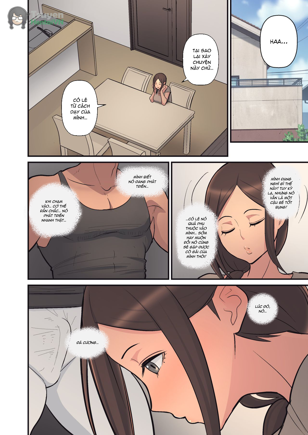 Đọc truyện hentai Lý do tôi trở thành nhân viên từ mẹ tôi - Oneshot