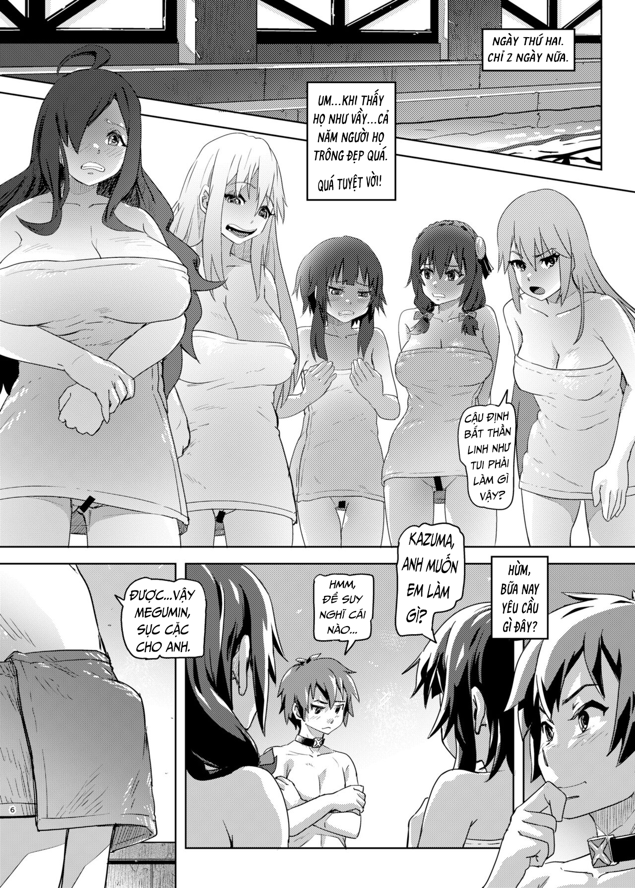 Đọc truyện hentai Kazuma và Cái Vòng Thắt Cổ - Chap 1