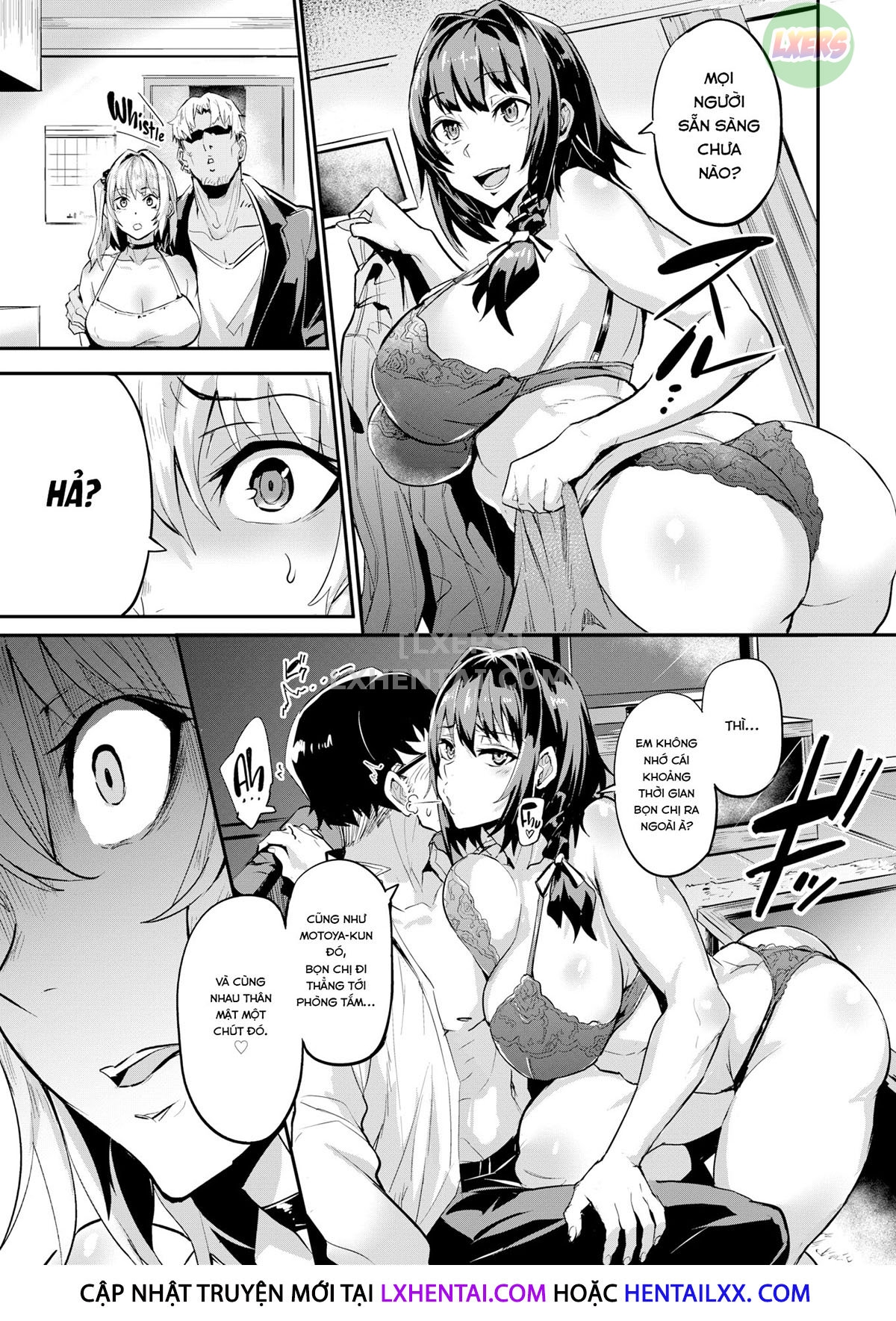 Đọc truyện hentai Hoán đổi kép - Chap 2 - [END]