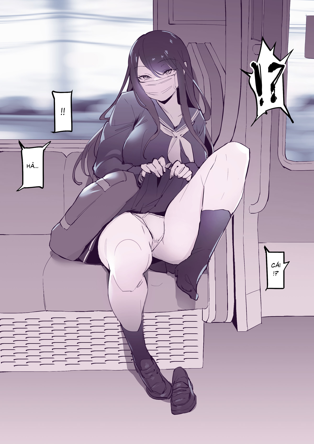 Đọc truyện hentai Tổng hợp truyện ngắn vẽ bởi Poriuretan - Chương 8: Misetsuke (Khoe thân)