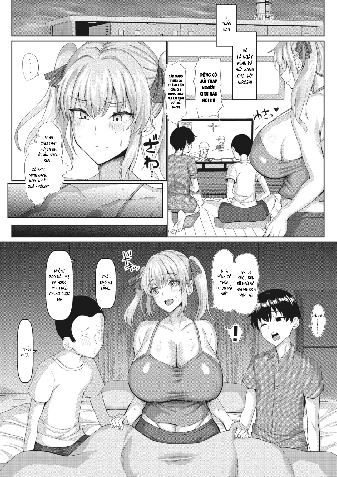 Đọc truyện hentai Muchimuchi Mama Bundori Daisakusen - Oneshot
