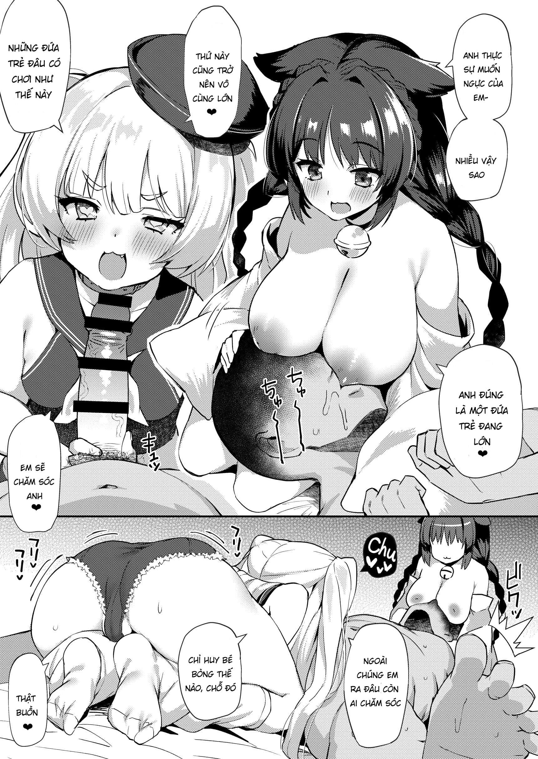 Đọc truyện hentai AzuLan Shikoshiko Bokou Seikatsu 2 (Azur Lane) - Oneshot
