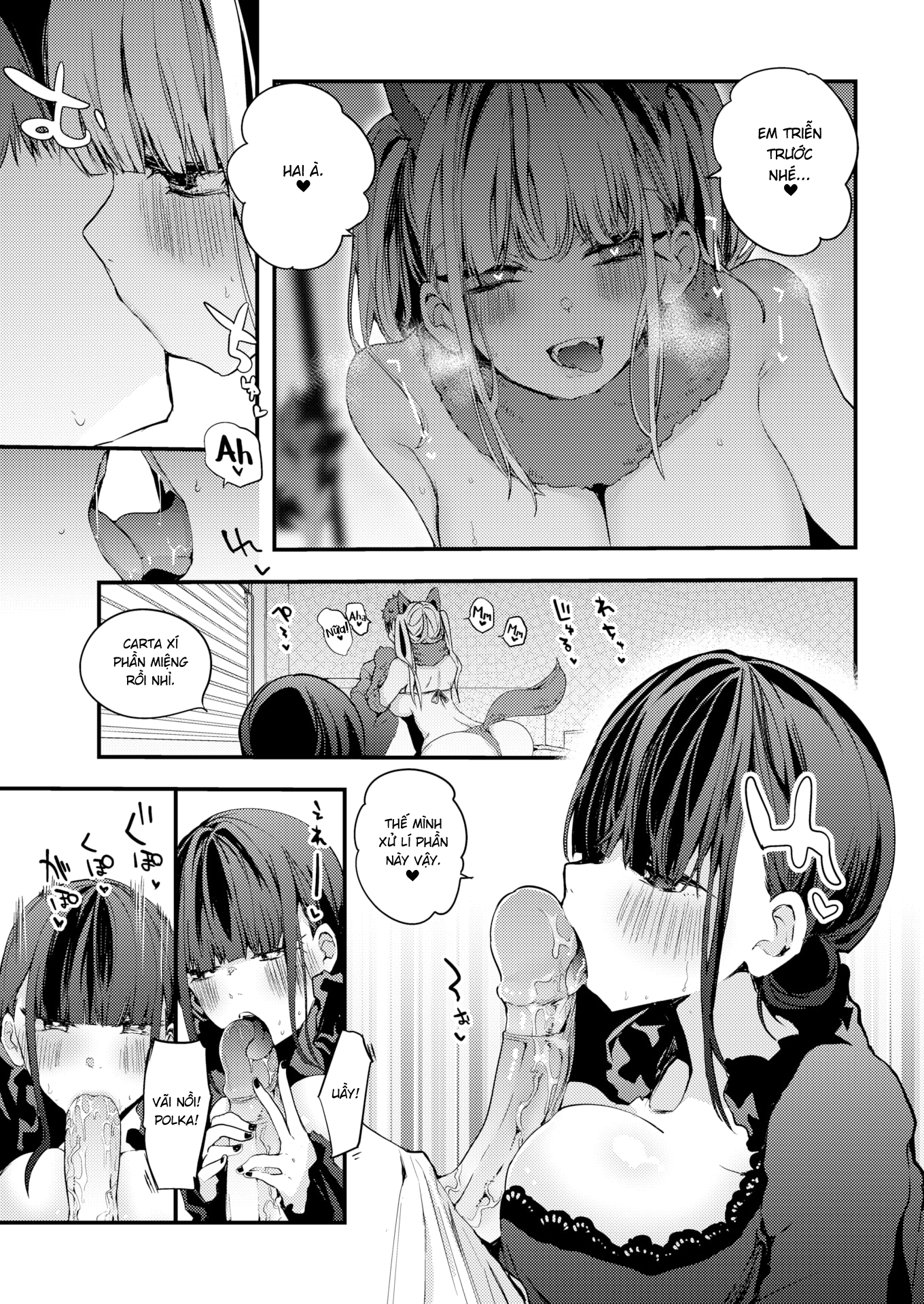 Đọc truyện hentai Đại Tiệc Cosplay Carta & Polka - Oneshot