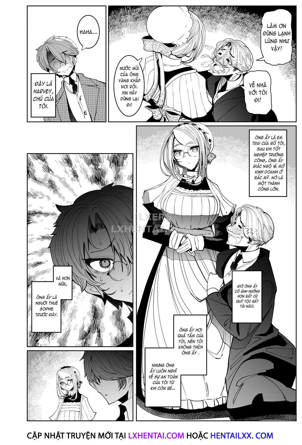Đọc truyện hentai Shinshi Tsuki Maid no Sophie-san - Chap 4