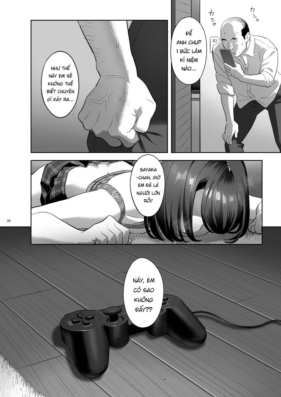Đọc truyện hentai Tonari no JK ni Odosarete Iribitararetemasu - Oneshot