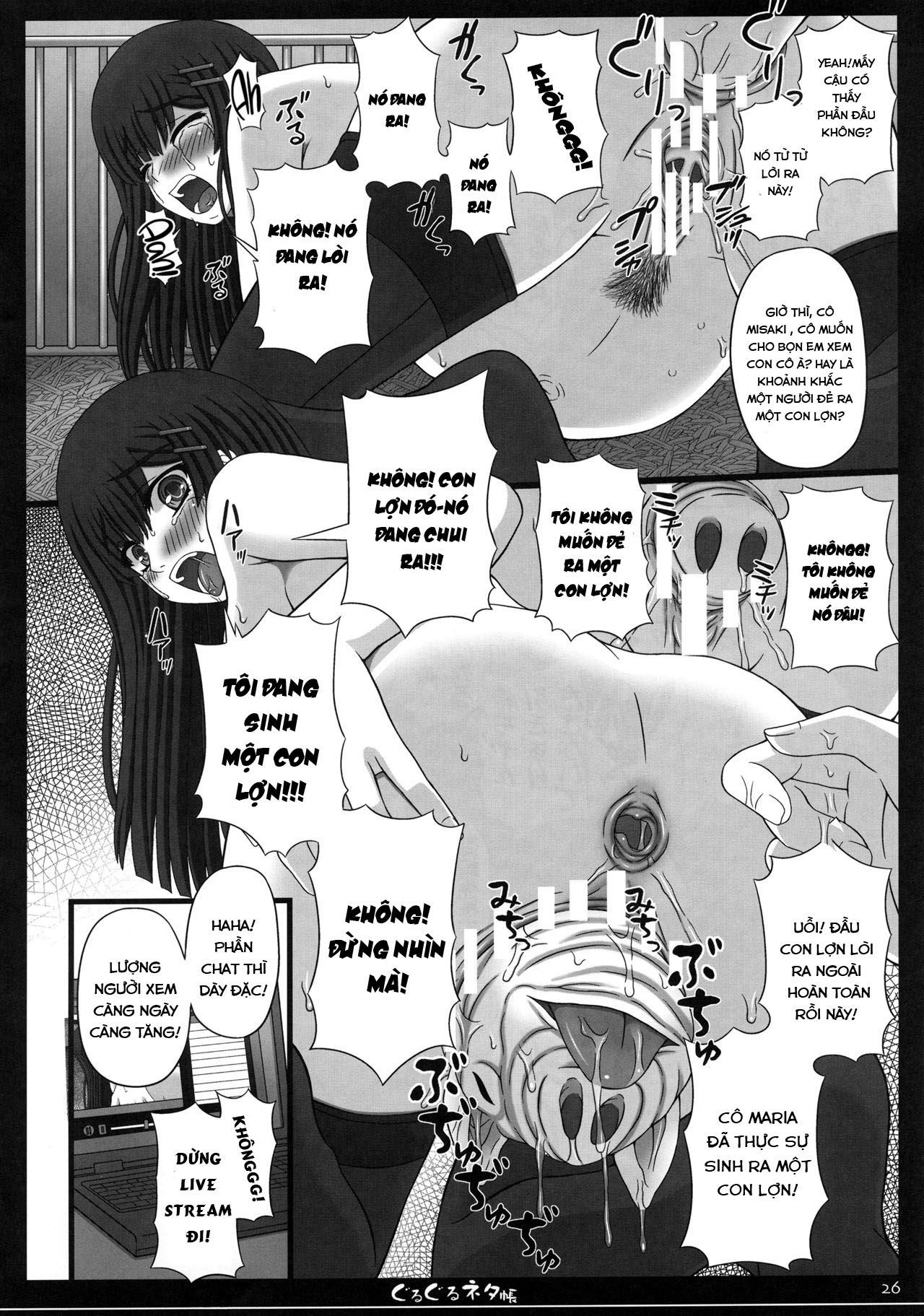 Đọc truyện hentai Shiawase no Katachi no Guruguru Netachou 81 - Oneshot