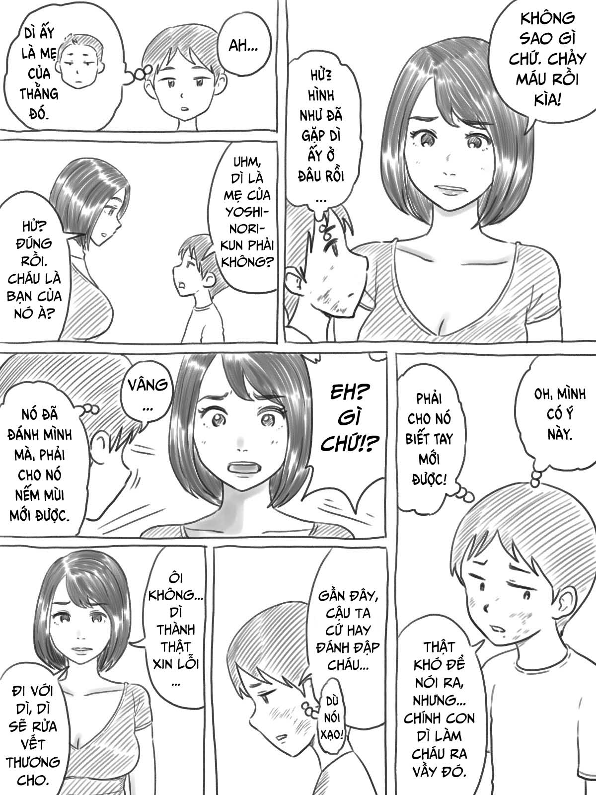 Đọc truyện hentai Iraira Shounen - Chap 1