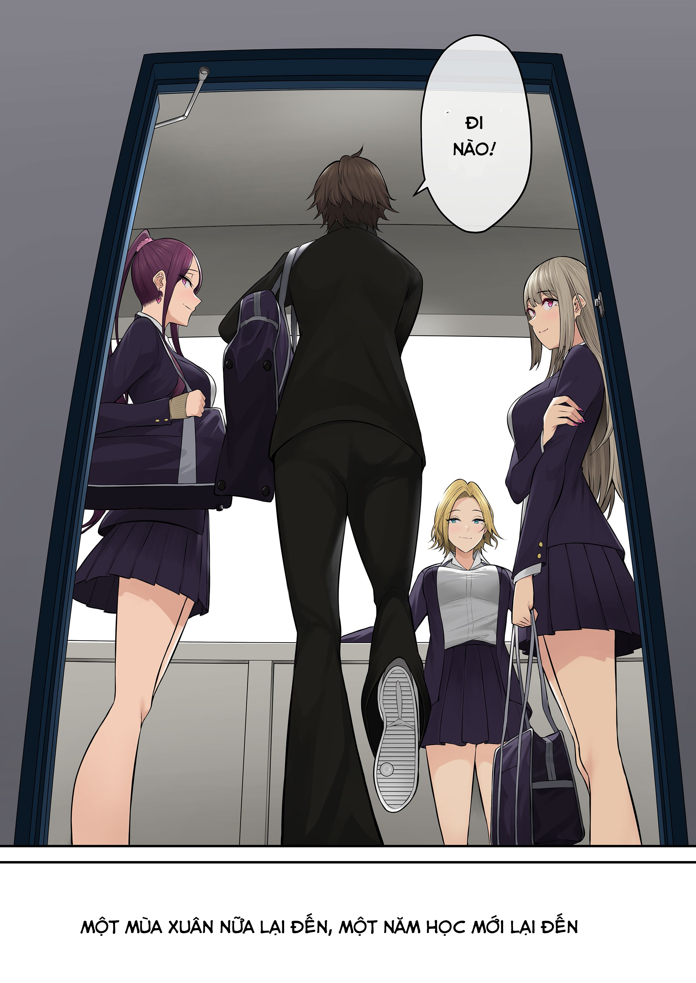 Đọc truyện hentai Imaizumi đưa cả bầy Gyaru về nhà mình - Chap 5