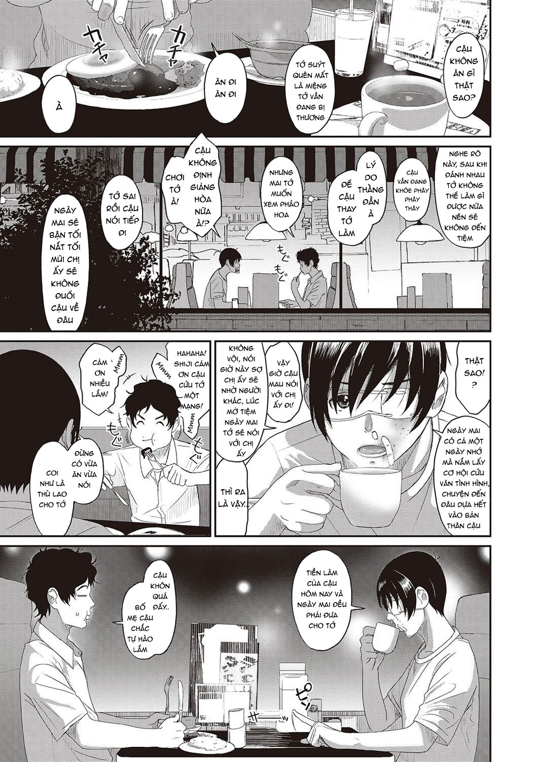 Đọc truyện hentai Nữ sinh dậy thì sớm vú to - Chap 4