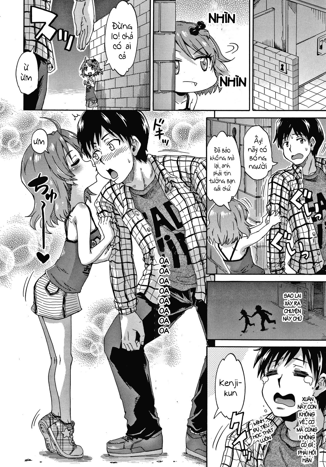 Đọc truyện hentai Trông vậy thôi nhưng chúng em có kinh nghiệm rồi đó ! - Chap 1, Gặp nanami-chan trong nhà vệ sinh nữ