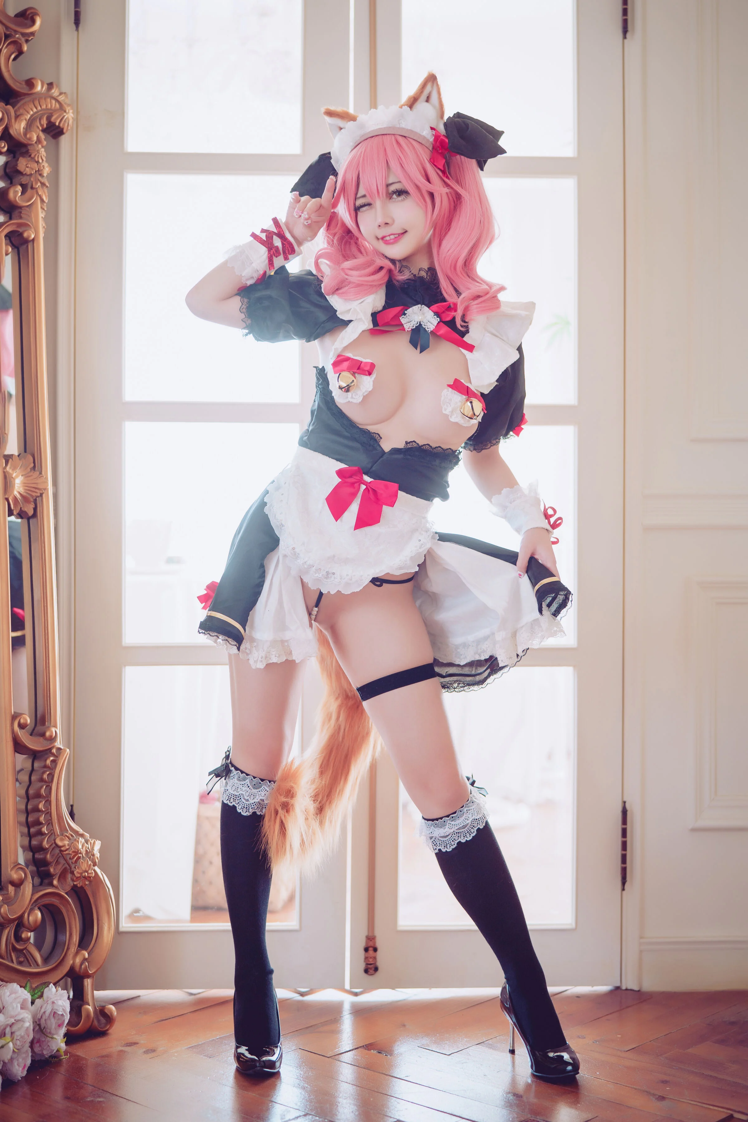 Đọc truyện hentai Tuyển tập Albums siêu phẩm Cosplay - Chap 223 - Okita Rinka - Tamamo-mae Maid