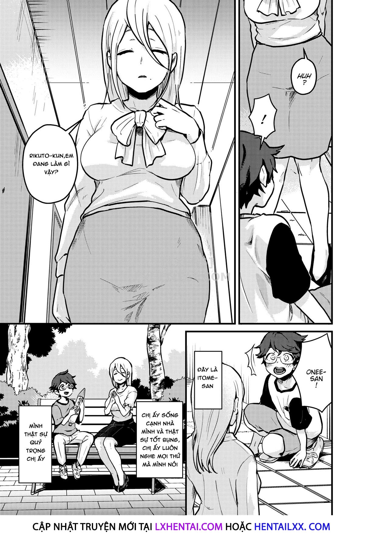 Đọc truyện hentai The beautiful Itome Onee-chan from next door was always lewdly trying to get to me - Oneshot