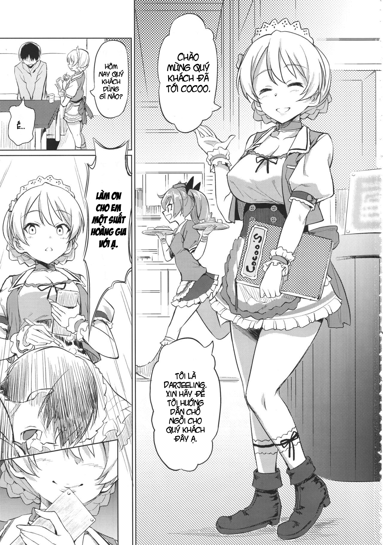 Đọc truyện hentai Darjeeling no Royal Course - 1Shot