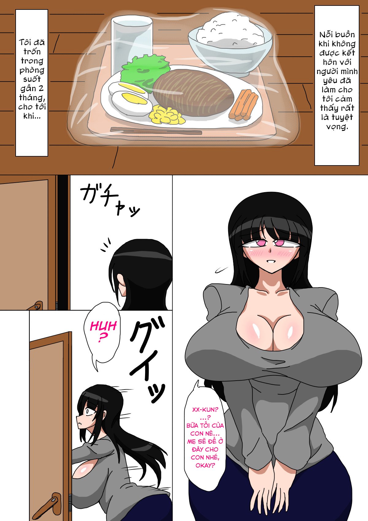 Đọc truyện hentai Hikikomori no Okaa-san - Chap 1