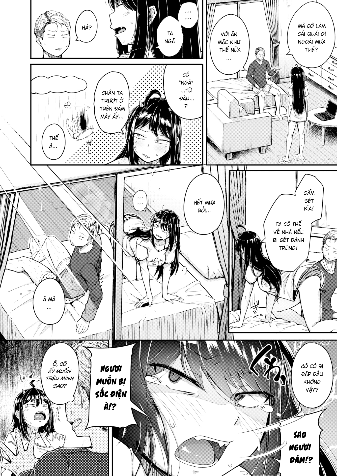 Đọc truyện hentai Vị thần sấm sét - Oneshot