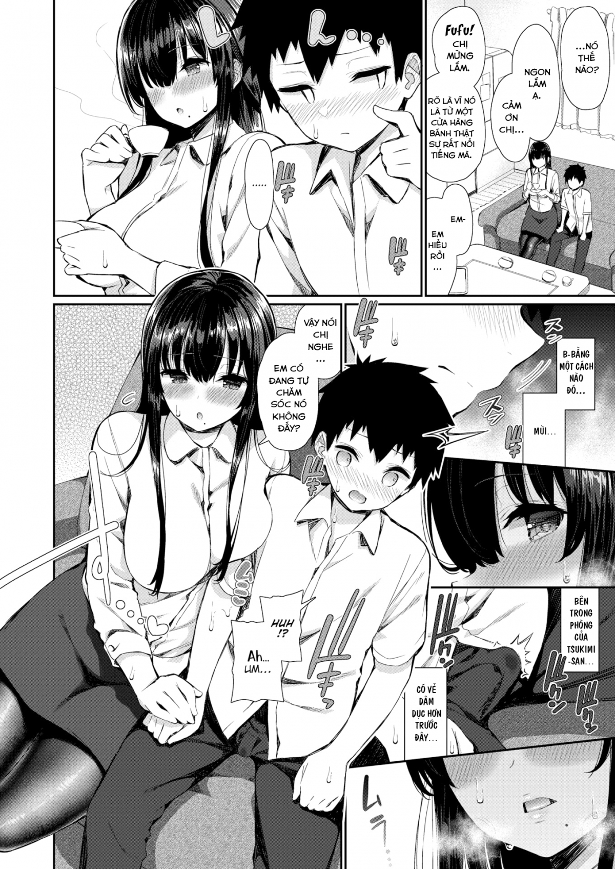 Đọc truyện hentai The Stocking Lady Next Door - Chap 1 ~ The Stocking Lady Next Door