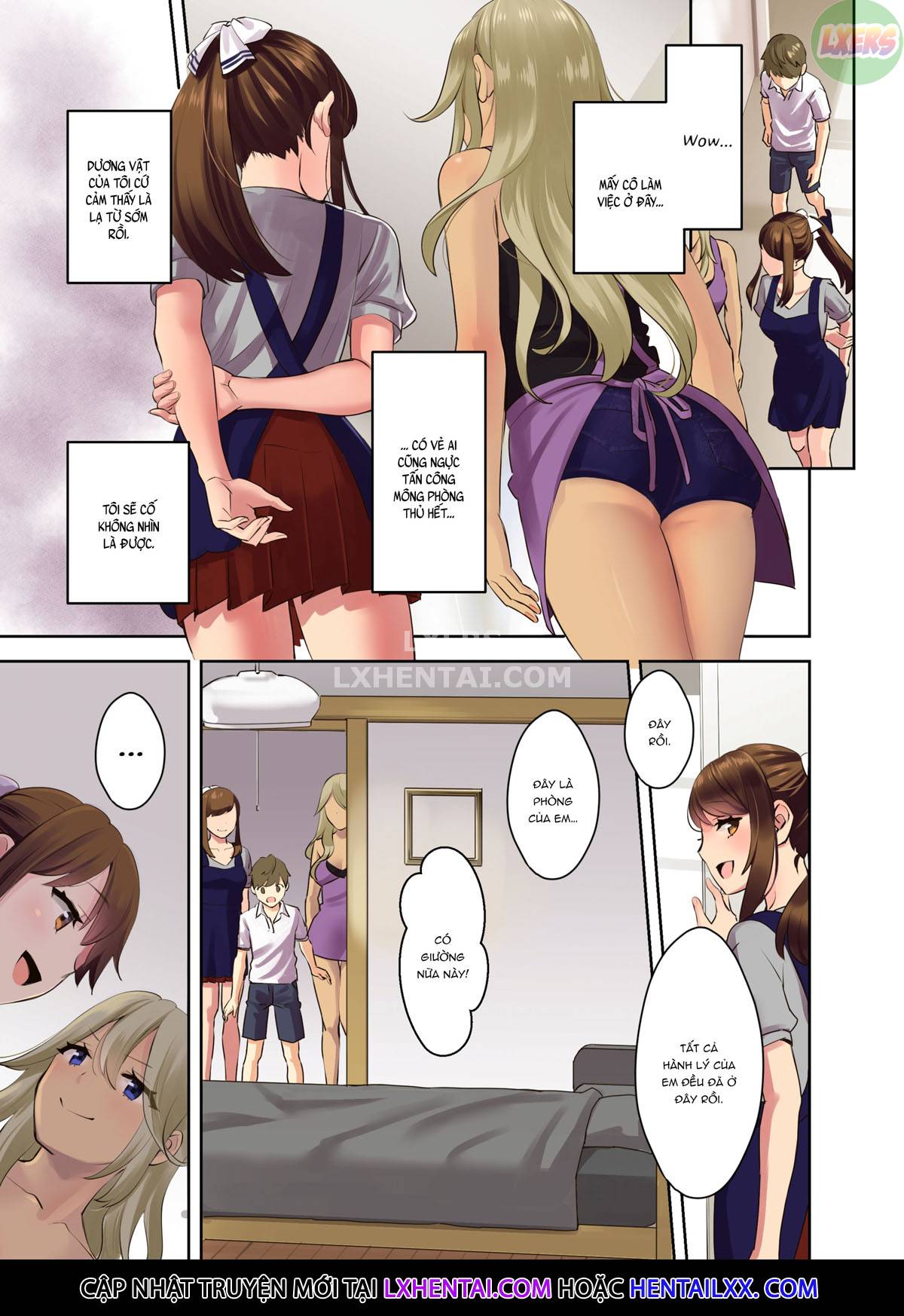 Đọc truyện hentai Câu chuyện về cuộc huẩn luyện thể chất với các chị gái của tôi - Oneshot - Không che