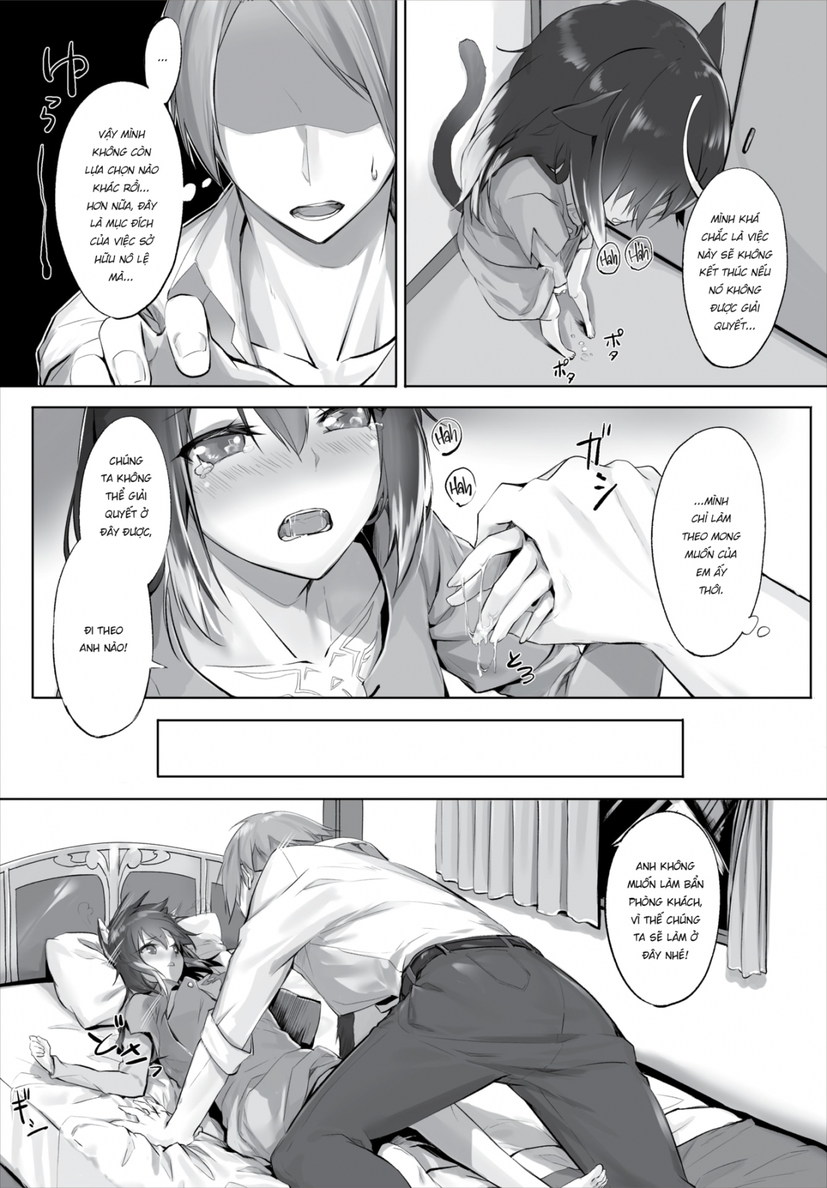 Đọc truyện hentai Nô lệ tai mèo - Chap 1