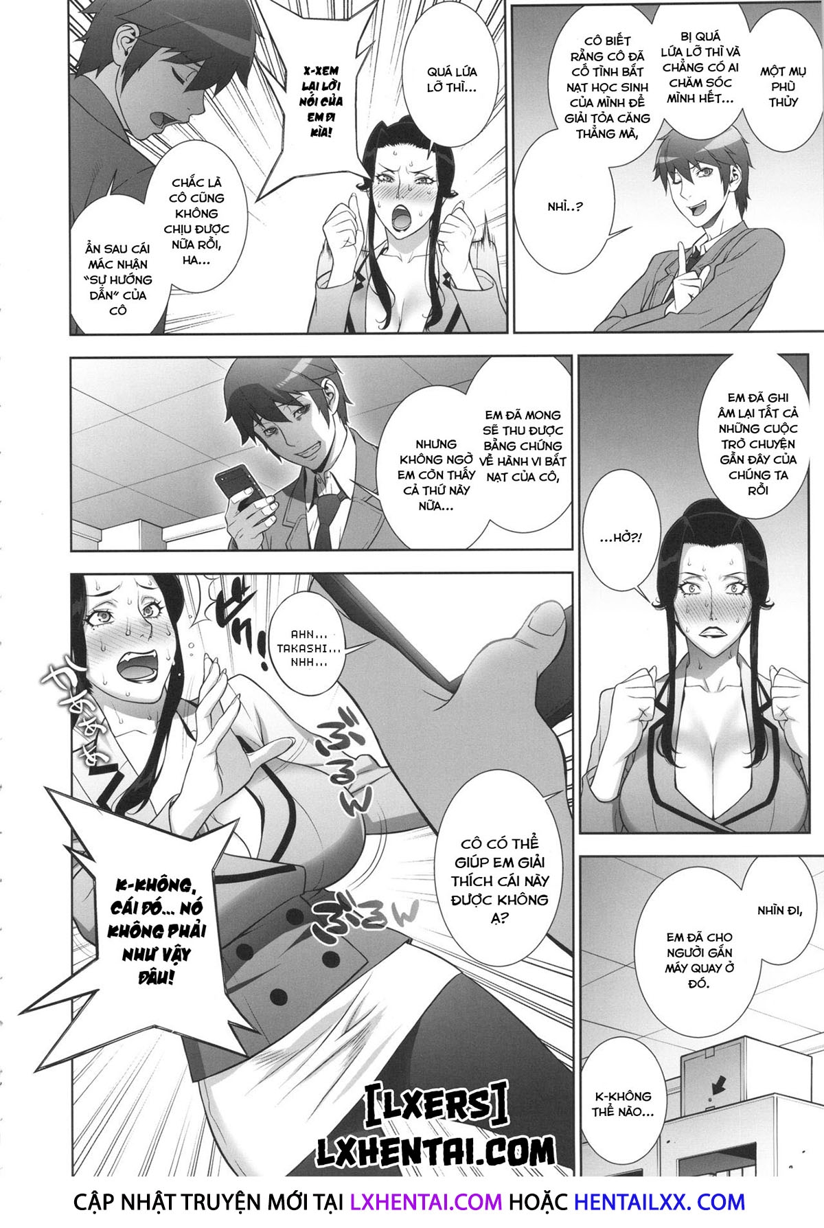 Đọc truyện hentai Etsuraku no Onna Rijichou - Chap 1