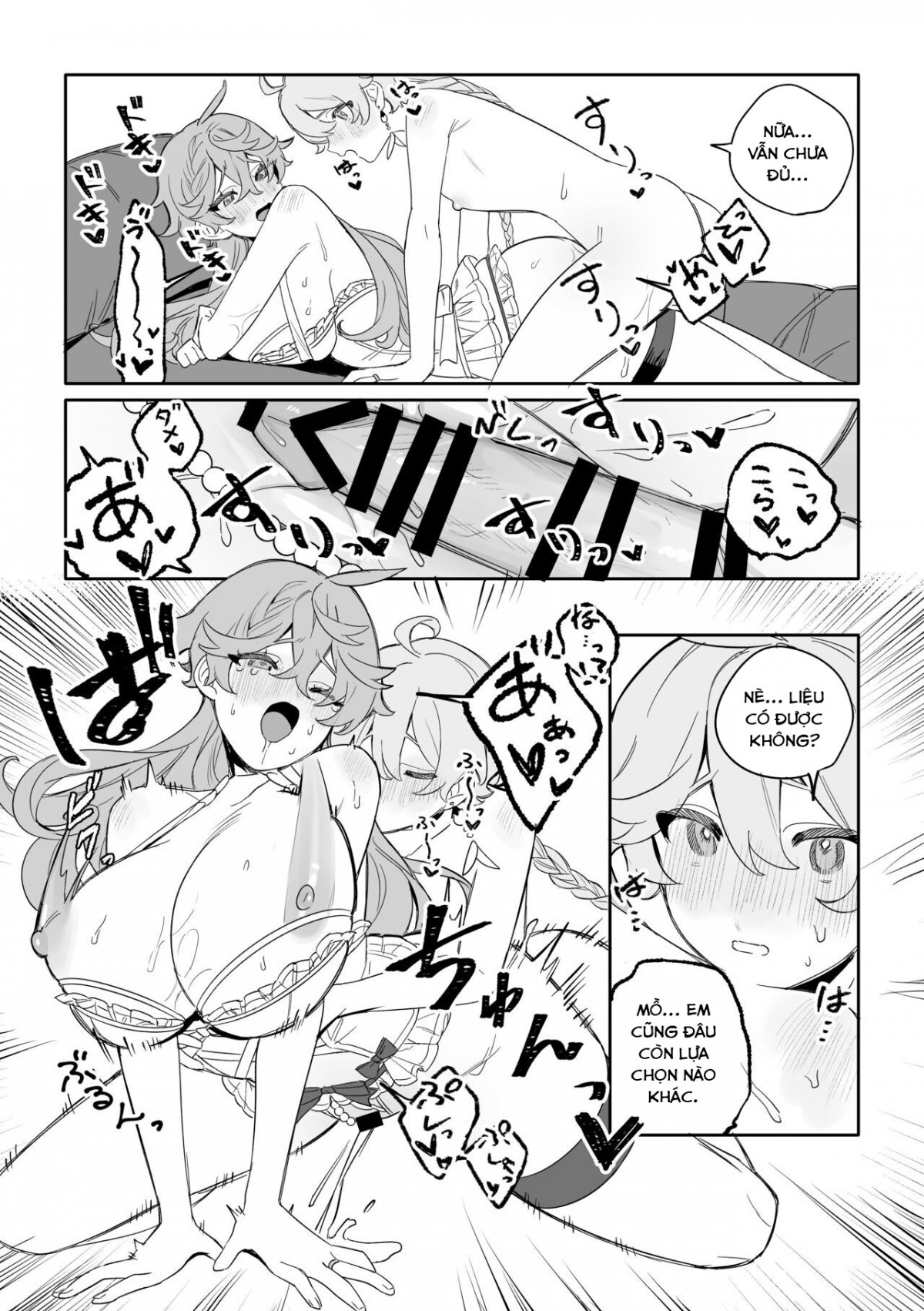 Đọc truyện hentai Kì nghỉ đông ngọt ngào (Genshin Impact) - Oneshot