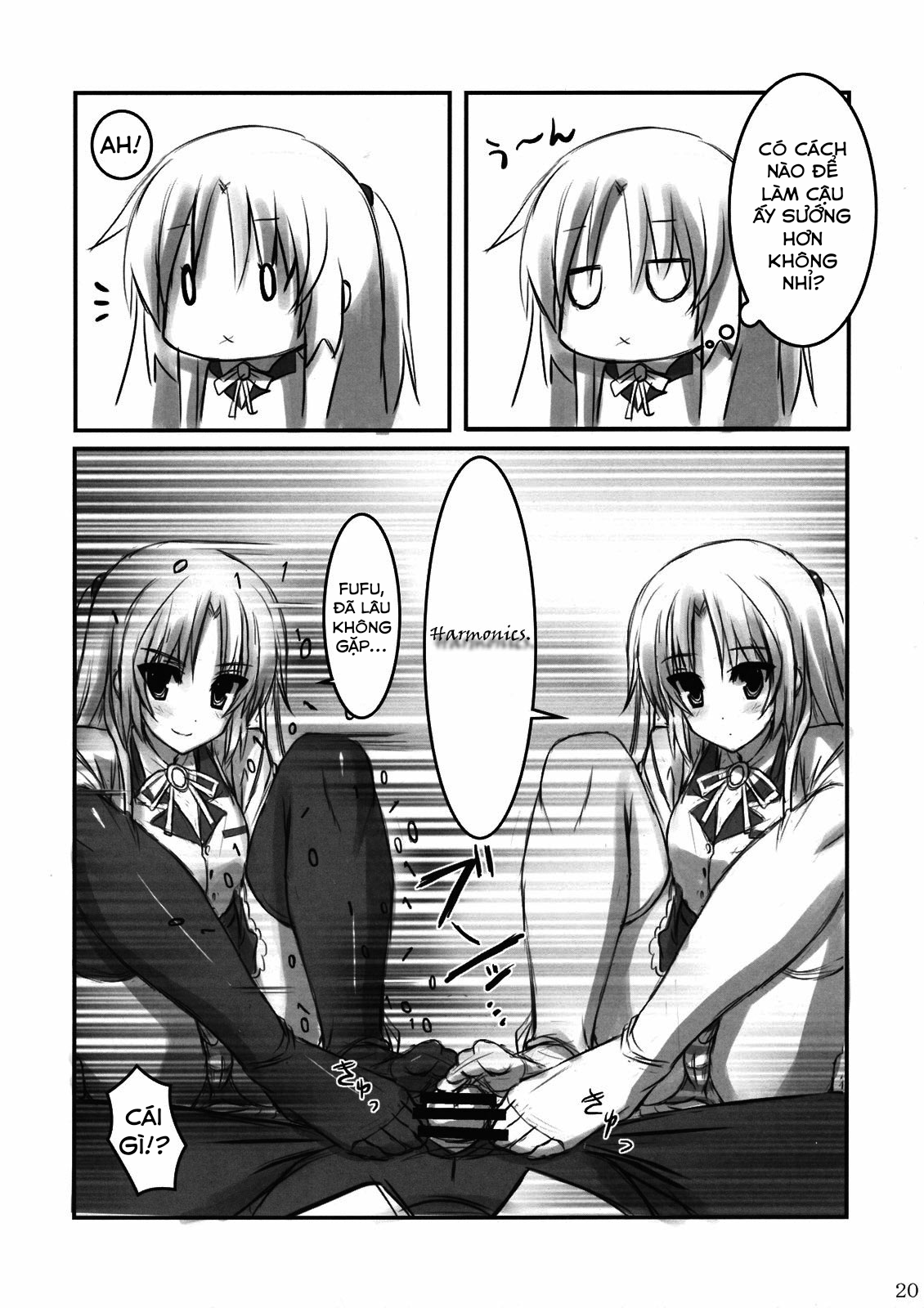 Đọc truyện hentai Angel Kneeso! (Angel Beats) - Oneshot