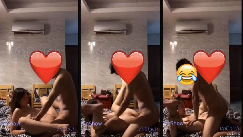Anh nói anh chỉ chà chà phía ngoài , không có đút vào đâu em đừng sợ và cái kết ~ Sex Viet69