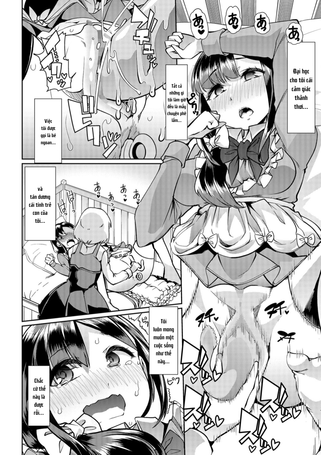 Đọc truyện hentai Himitsu no Gyaku Toilet Training - Chap 4.