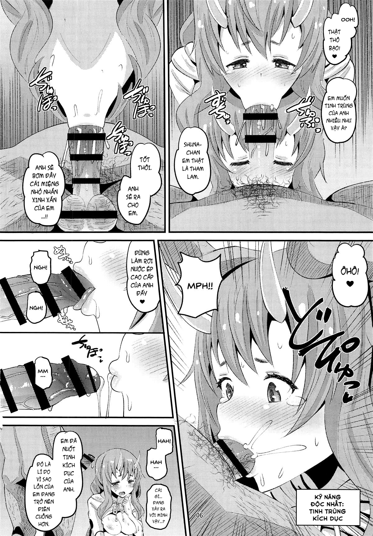 Đọc truyện hentai Oni Musume ni Inmon Tsukete Mita Ken - Oneshot