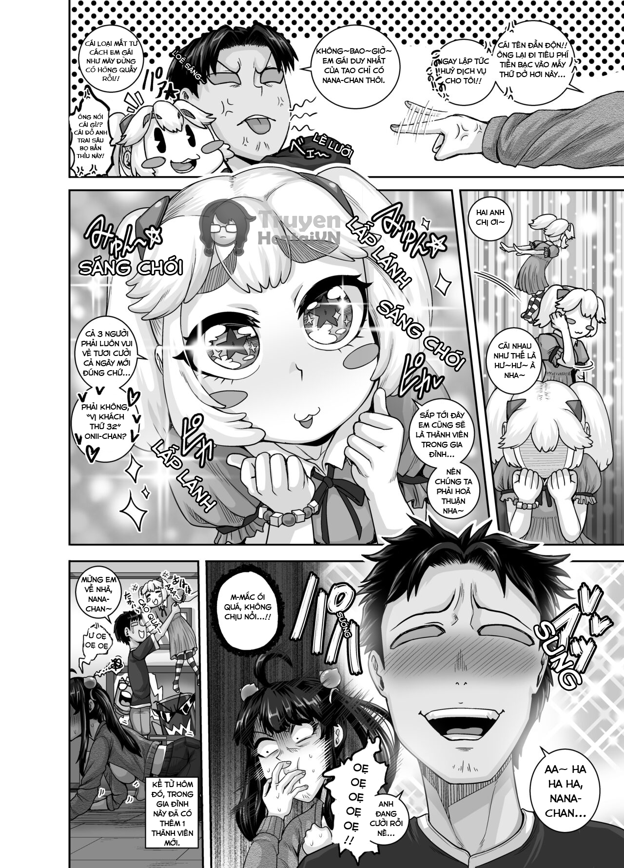 Đọc truyện hentai Dạy dỗ con em gái phiền phức này bằng cá chà bặc - Chap 2