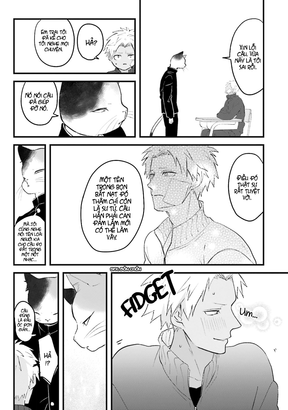 Đọc truyện hentai Trai và Mèo - Chap 1