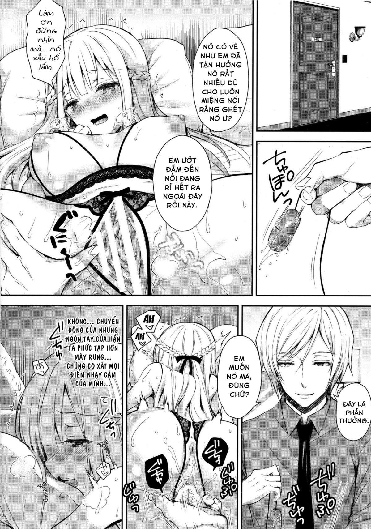 Đọc truyện hentai Indeki no Reijou - Chap 2 ~ Shuumoku ni Sarasareru Chitai~