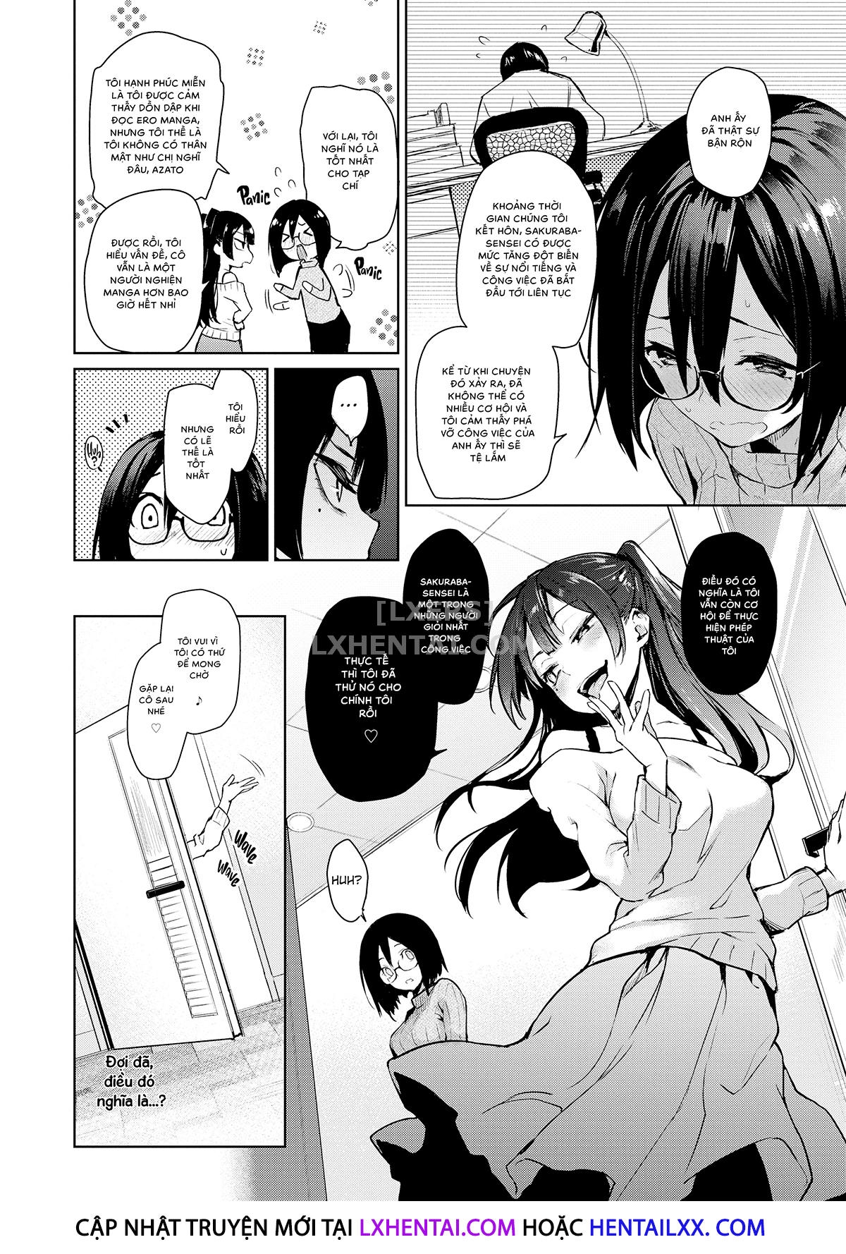 Đọc truyện hentai Azato Making Plus - Chap 5 - Newlywed Editor Tsukimoto-san