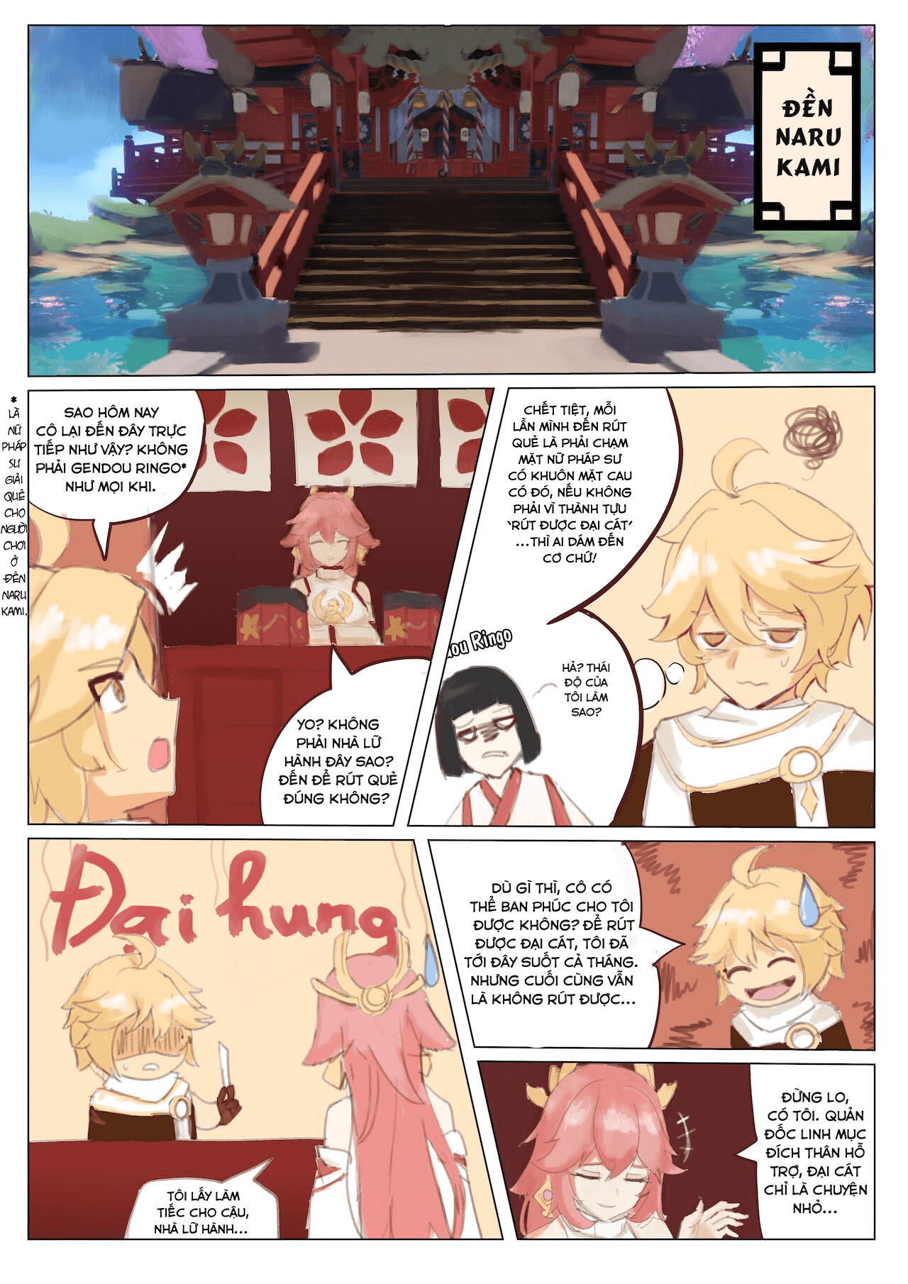 Đọc truyện hentai Dịch vụ đặc biệt của Yae Miko - ONESHOT