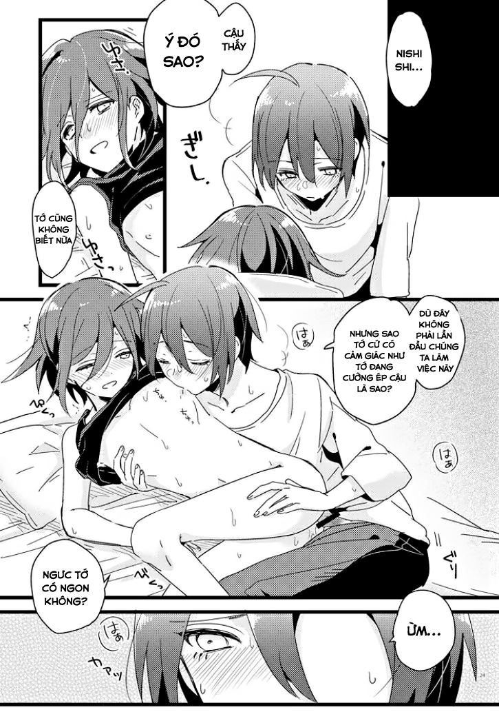 Đọc truyện hentai Shiroi Suisou to Akai Kingyo - Oneshot