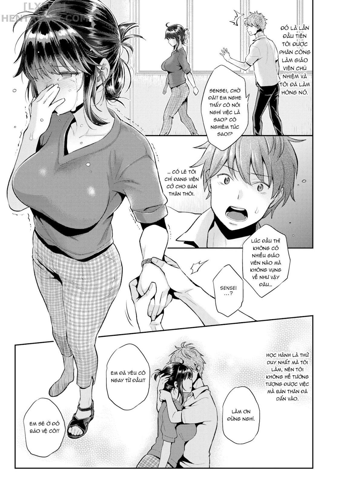 Đọc truyện hentai Tiết học bổ trợ với sensei - Oneshot