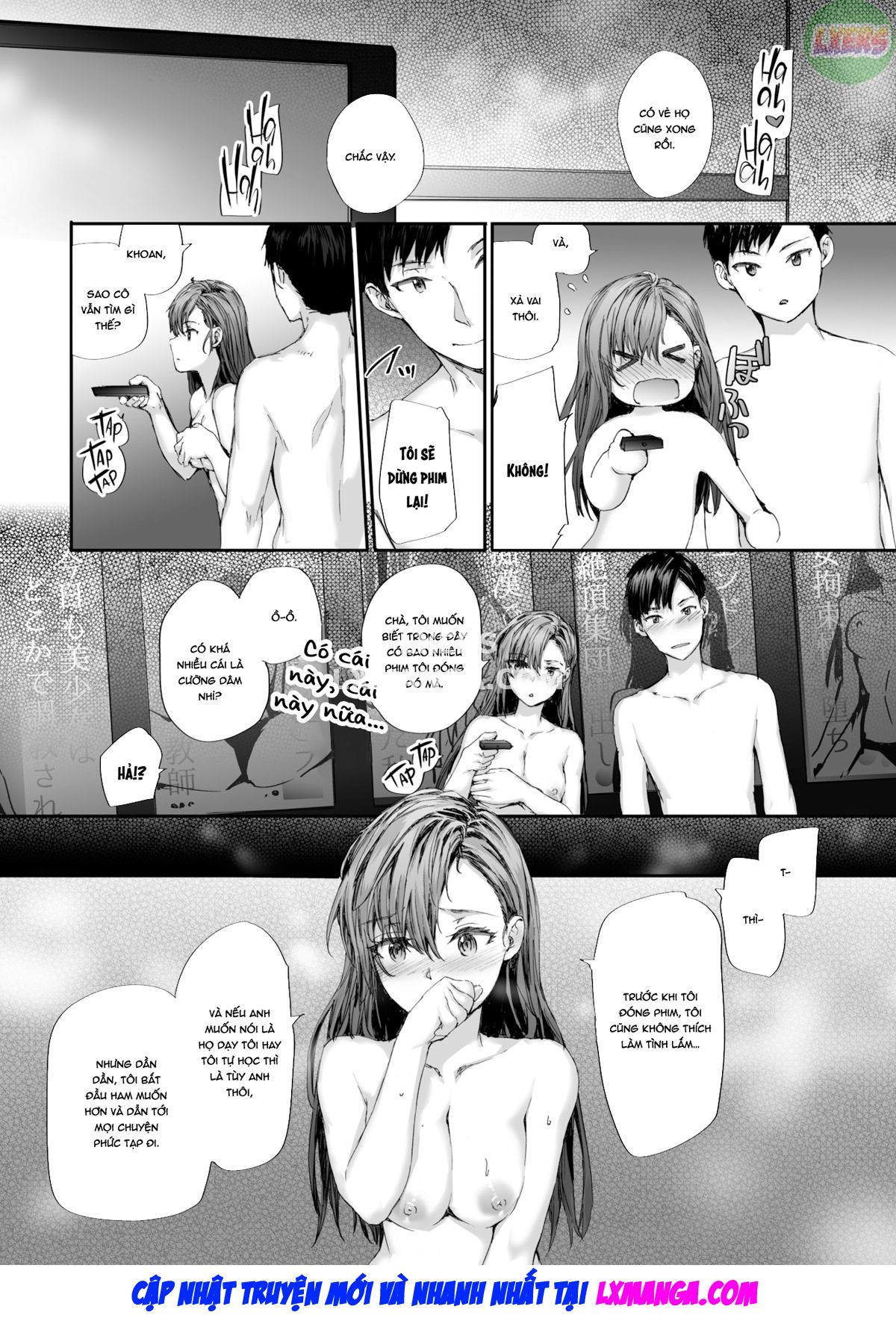 Đọc truyện hentai Tôi là cựu diễn viên AV làm việc tại một công ty tạm thời. - Chap 1