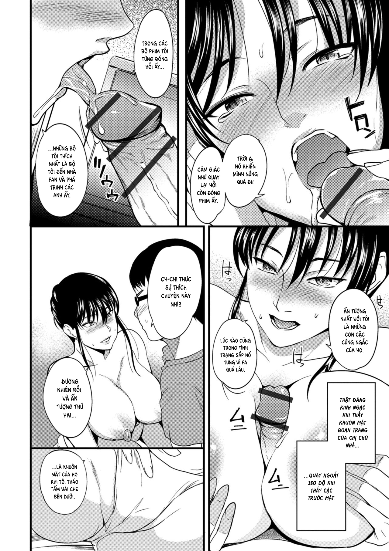 Đọc truyện hentai The Pleasure Married Women Do Not Know - Chap 11