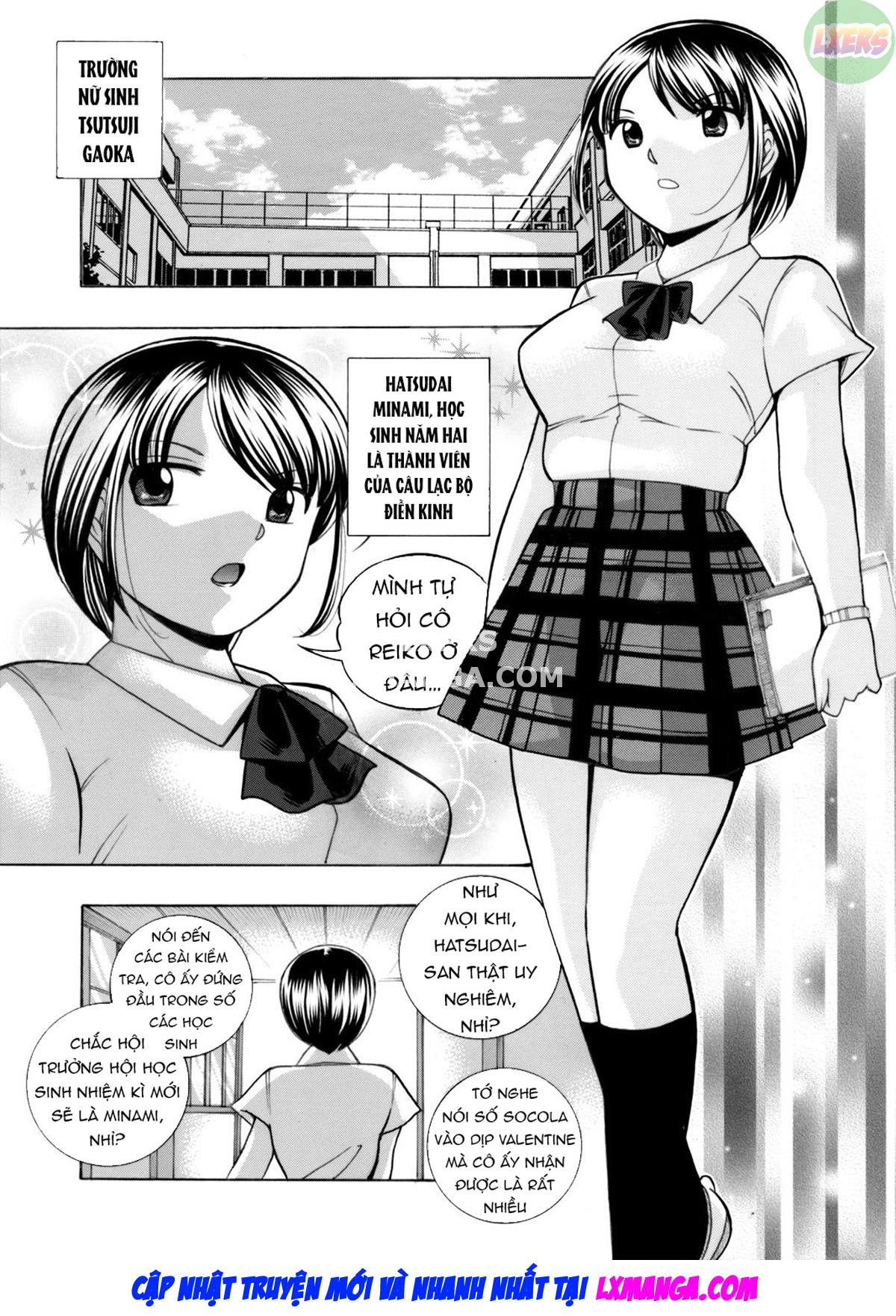 Đọc truyện hentai Nữ giáo viên dâm đãng và em học sinh may mắn - Chap 1