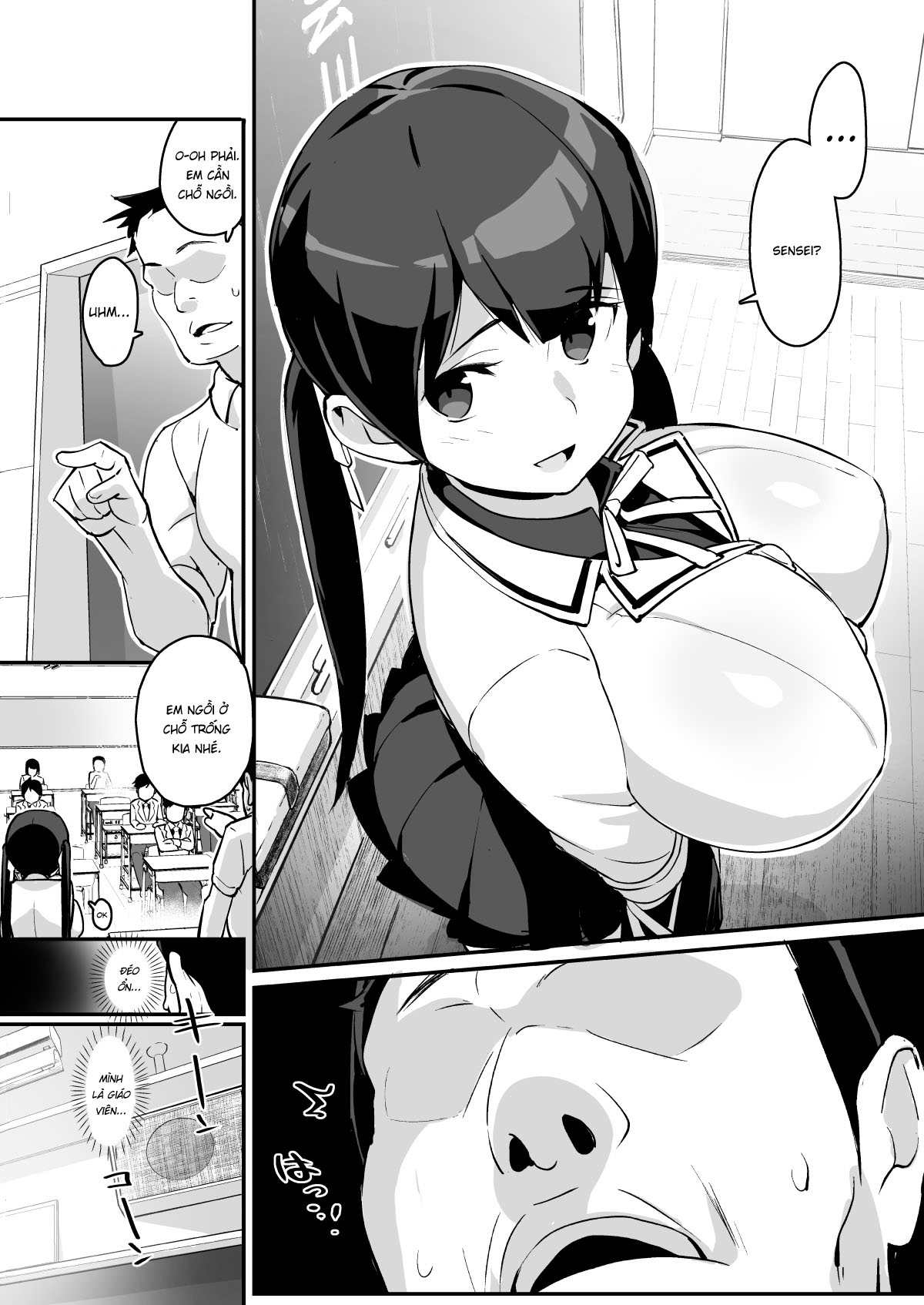 Đọc truyện hentai Bắt quả tang em học sinh vú bự - Phần 1