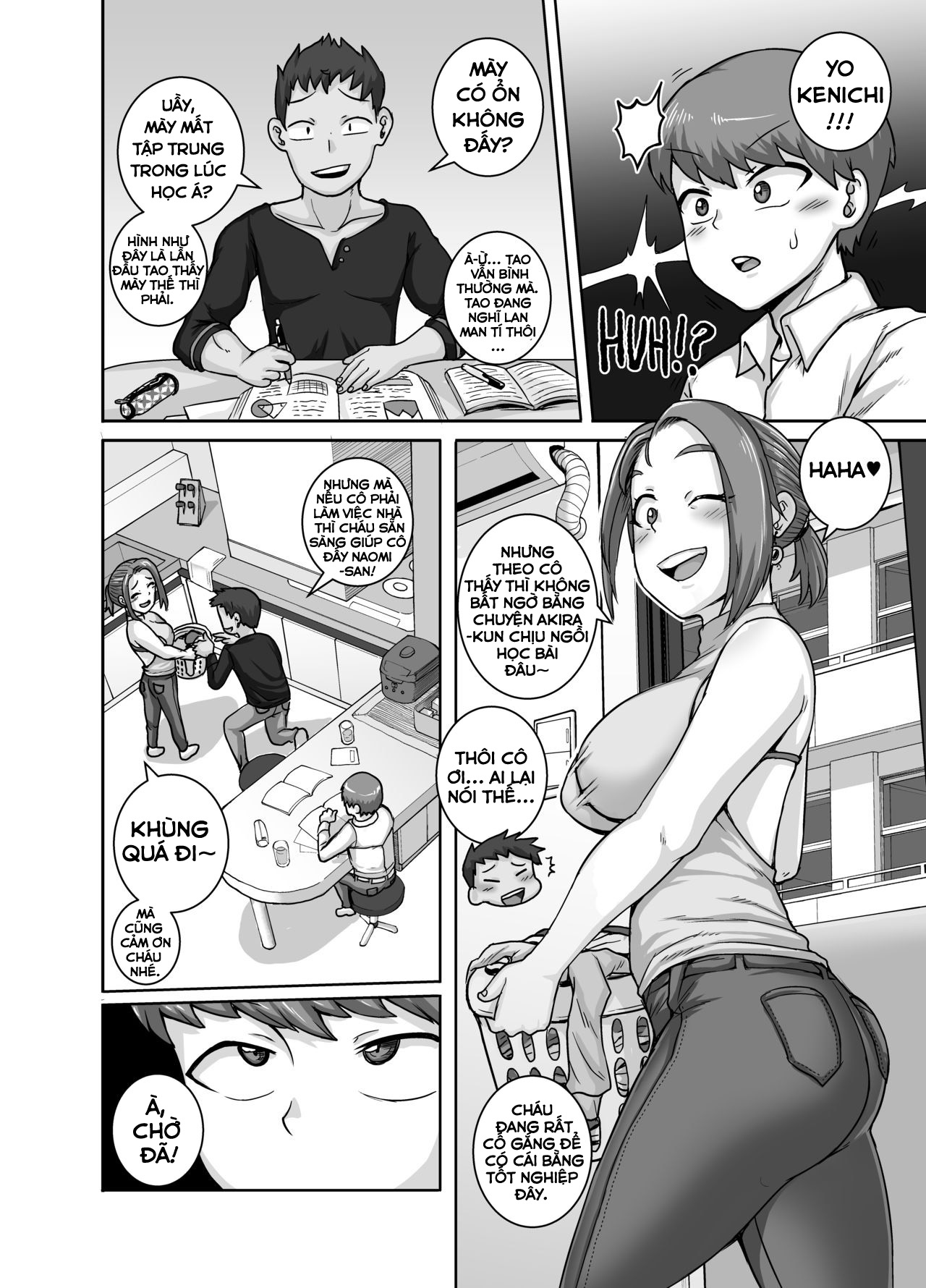 Đọc truyện hentai Naomi-san is my Sex-Friend - Chap 4