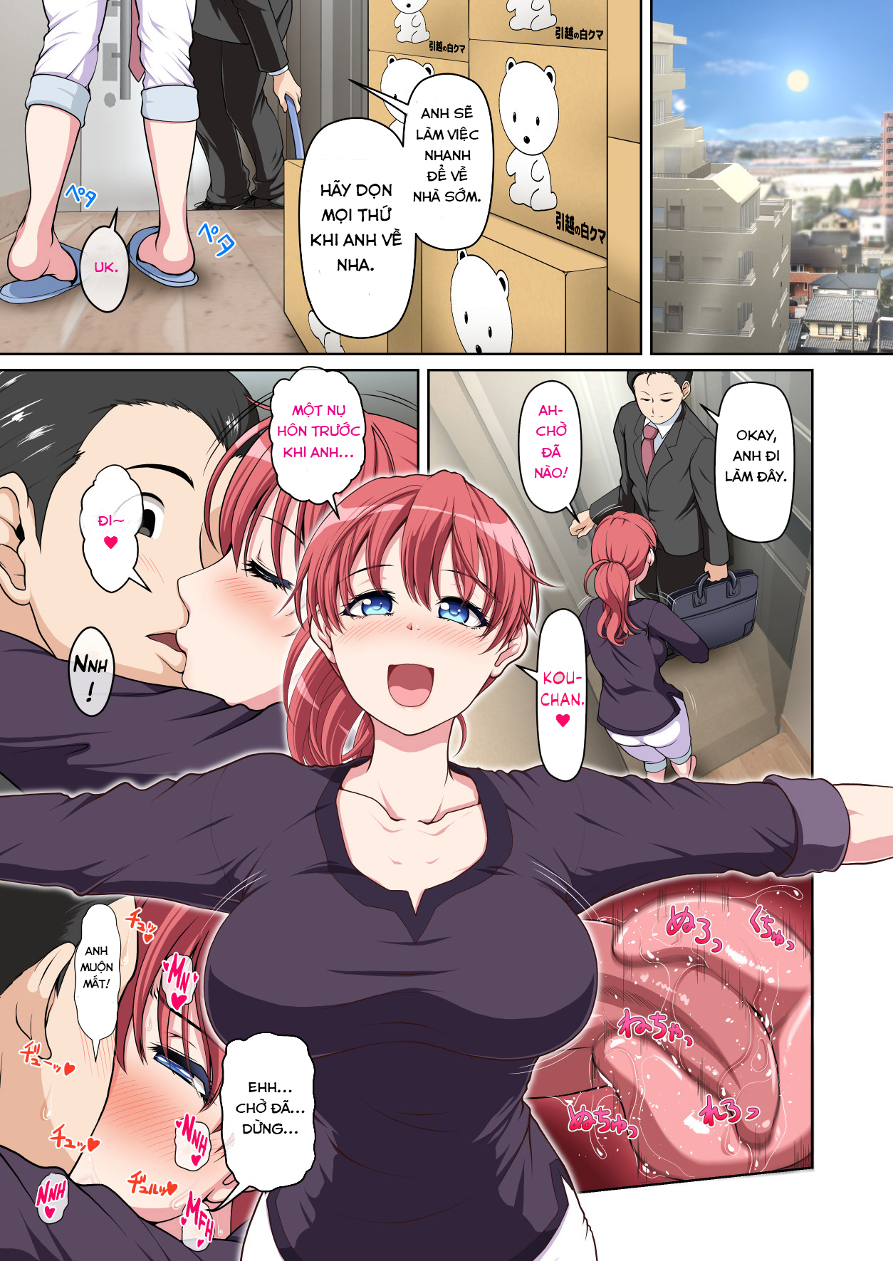 Đọc truyện hentai Otonari NTR - Chap 1