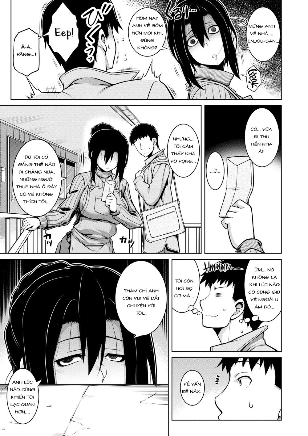 Đọc truyện hentai This Landlady is Quite Gloomy - Oneshot