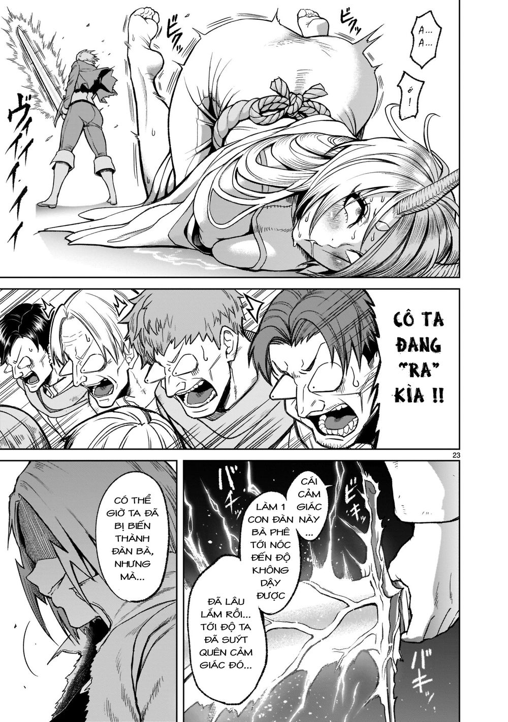 Đọc truyện hentai Vườn hoa hồng Saga - Chap 26: Thánh kiếm ～Sexschwert～