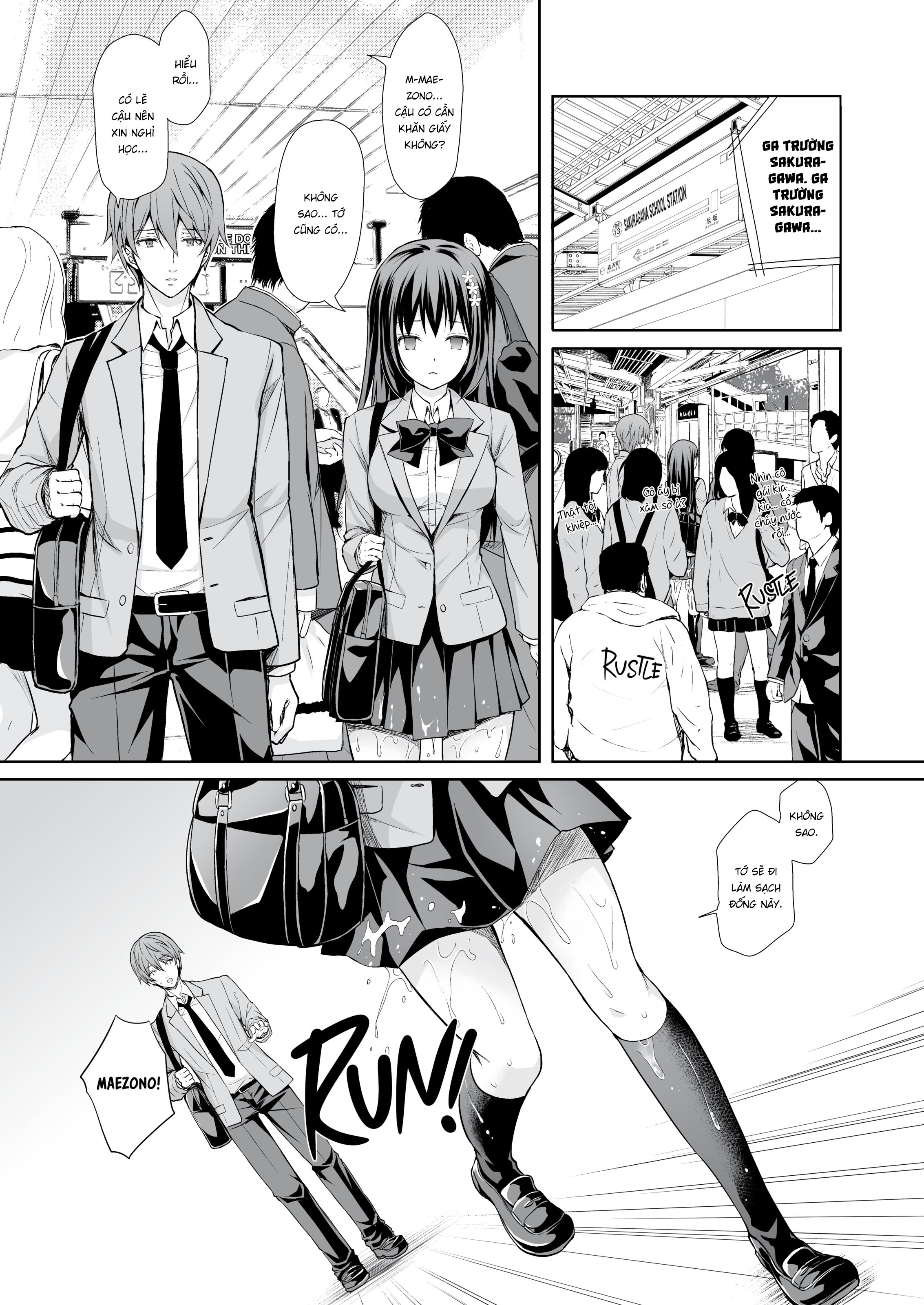 Đọc truyện hentai Chuyến tàu đáng xấu hổ - Chapter 1: Tôi bị xàm sỡ ngay cạnh crush của mình